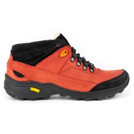 Olivier 139GT rote Herren Winterschuhe