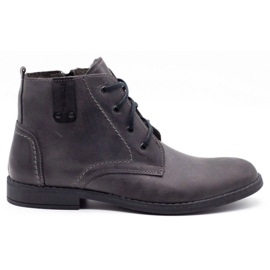 Polbut Graue Herren Winterschuhe C20