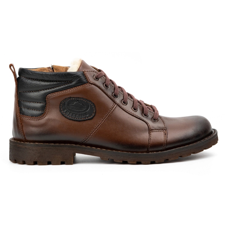 Mario Pala 865MP braune Herren Winterstiefel