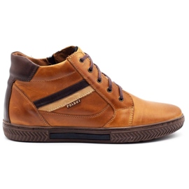 Polbut Winter Herrenschuhe J47F rot orange