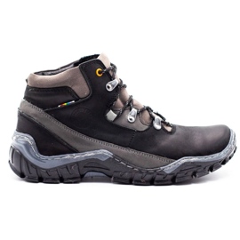 Olivier Herren Winterstiefel 134GT schwarz