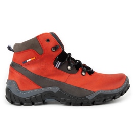 Olivier 134GT rote Herren Winterstiefel