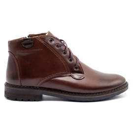 Mario Pala 911MP braune Herren Winterstiefel
