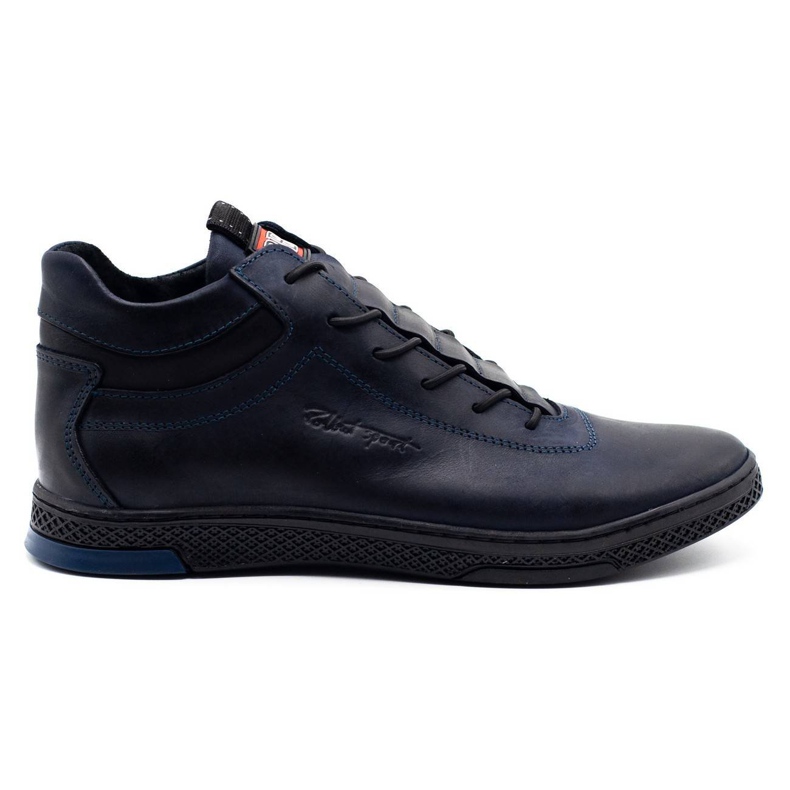 Polbut Herren Winterschuhe K26F Marineblau navy blau