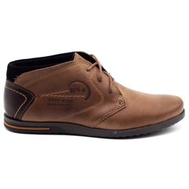 Polbut Braune isolierte Herrenschuhe C37F