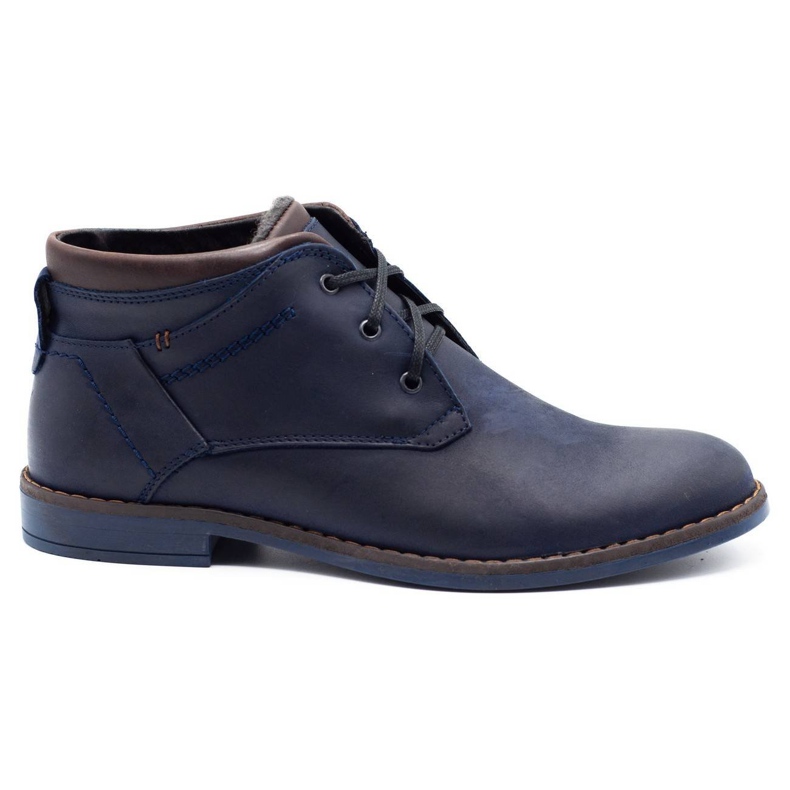 Polbut Herren isolierte Schuhe J38S marineblau navy blau
