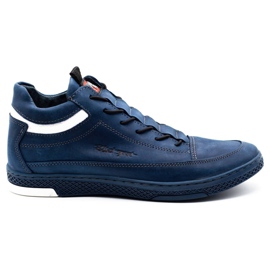 Polbut Herren Winterschuhe K25F Marineblau