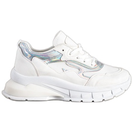 Sweet Shoes Stilvolle weiße Turnschuhe