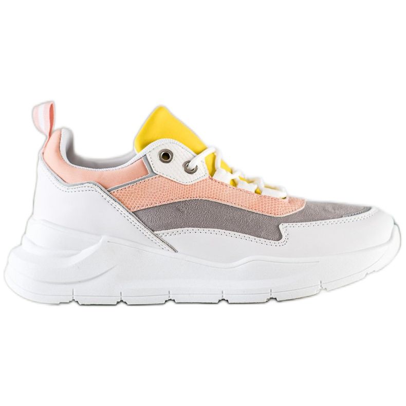 SHELOVET Stylische Sneakers mit Schnürung mehrfarbig