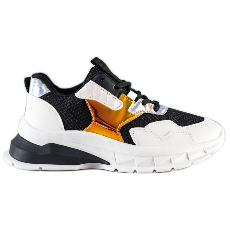 SHELOVET Modische Turnschuhe weiß schwarz mehrfarbig