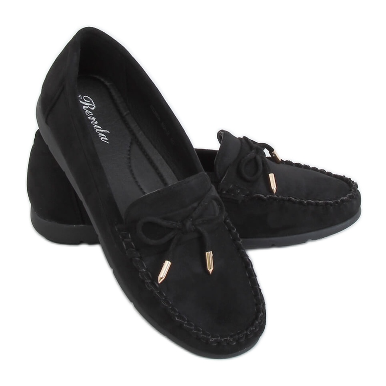 Schwarze Damen Slipper RQ-2 Black