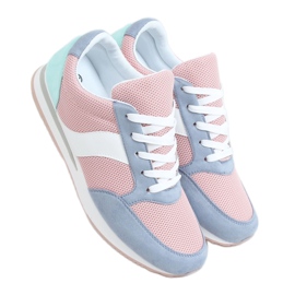 Mehrfarbige SC26 Blue Sportschuhe rosa