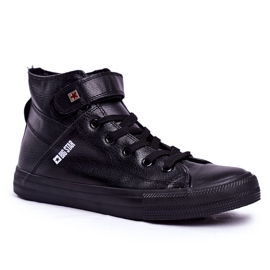 Hohe Sneakers für Herren Big Star Schwarz Y174020