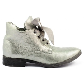 Dolce Pietro Damenstiefel 2049 silber silber-