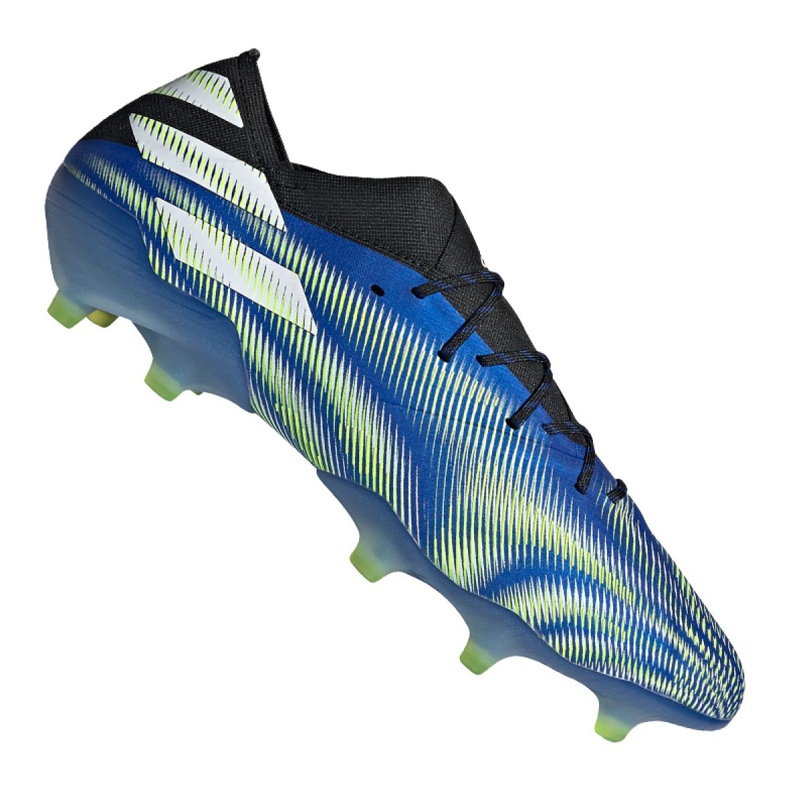 Adidas Nemeziz.1 Fg M FW7423 Fußballschuhe mehrfarbig blau