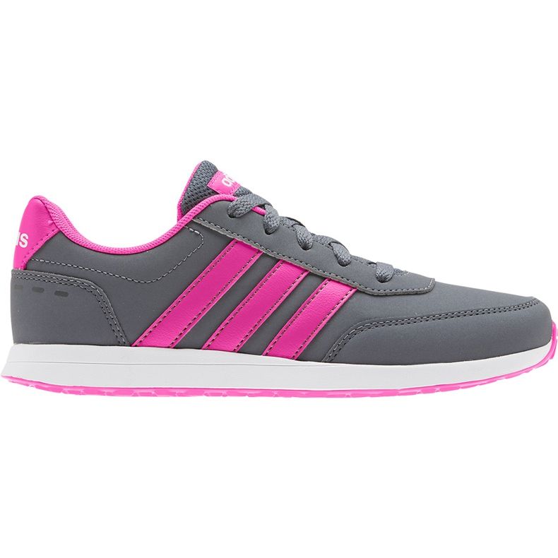 Adidas Vs Switch 2 K Kinderschuhe grau-rosa FV5653