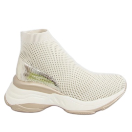 Gold HQ209 Goldene Socken Sportschuhe