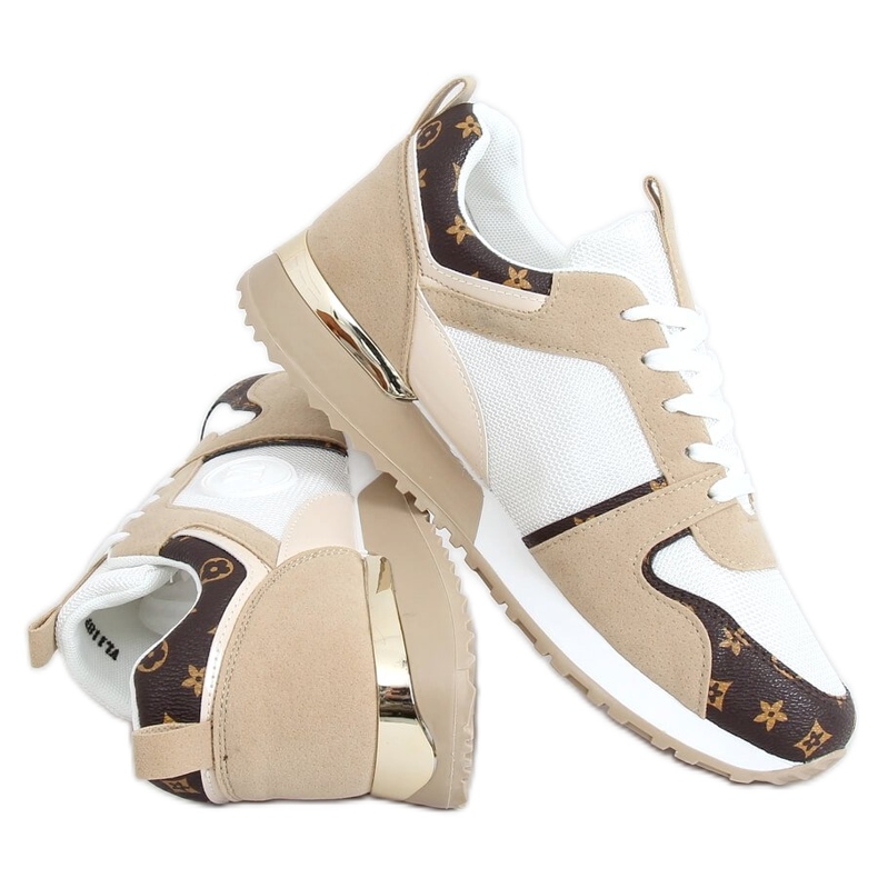 Beige Sportschuhe VL118P Beige mehrfarbig