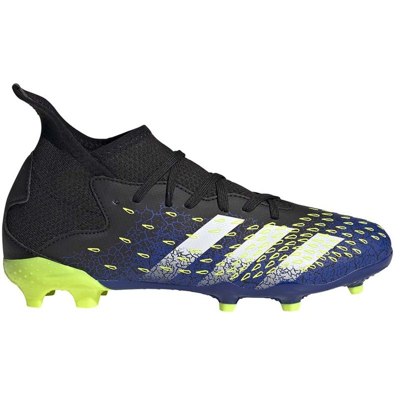 Fußballschuhe adidas Predator Freak.3 Fg Junior marine-grün FY0613 schwarz schwarz