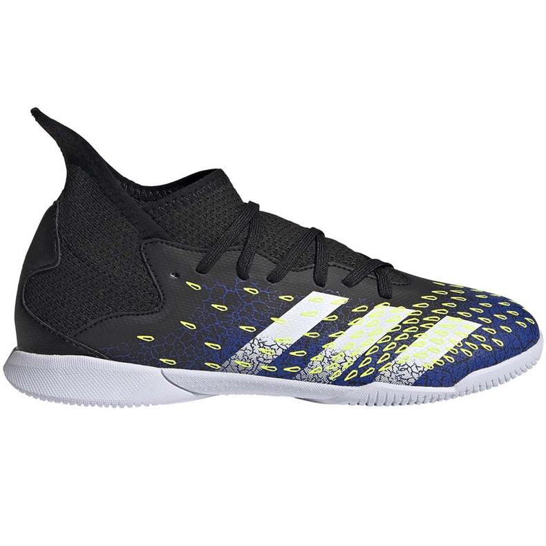 Adidas Predator Freak.3 In Junior Fußballschuhe, schwarz und marineblau FY0614