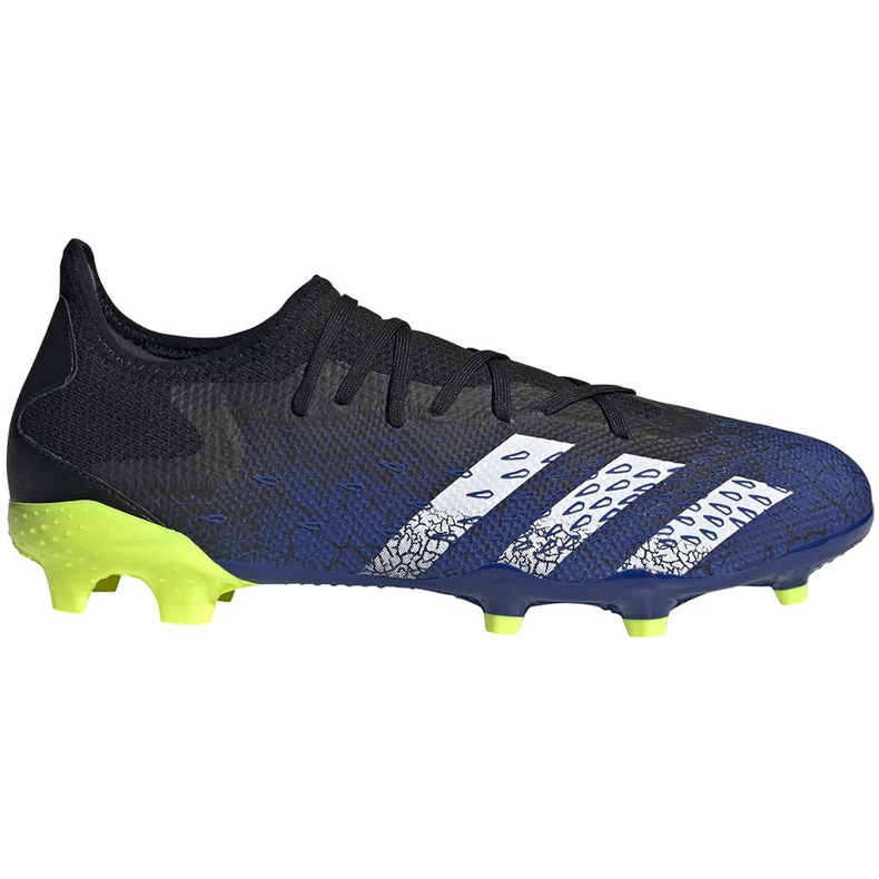 Fußballschuhe adidas Predator Freak.3 L Fg marineblau-schwarz-grün FY0615