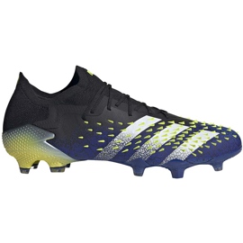 Fußballschuhe adidas Predator Freak.1 L Fg schwarz-blau-grün FY0745