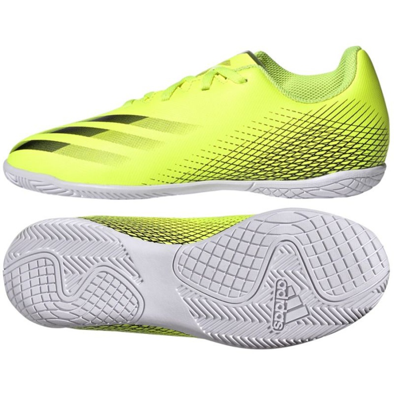 Adidas X Ghosted.4 In Jr FW6923 Fußballschuhe grün, gelb neon grün