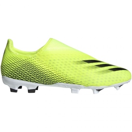 Adidas X Ghosted.3 Ll Fg M FW6969 Fußballschuhe mehrfarbig gelb