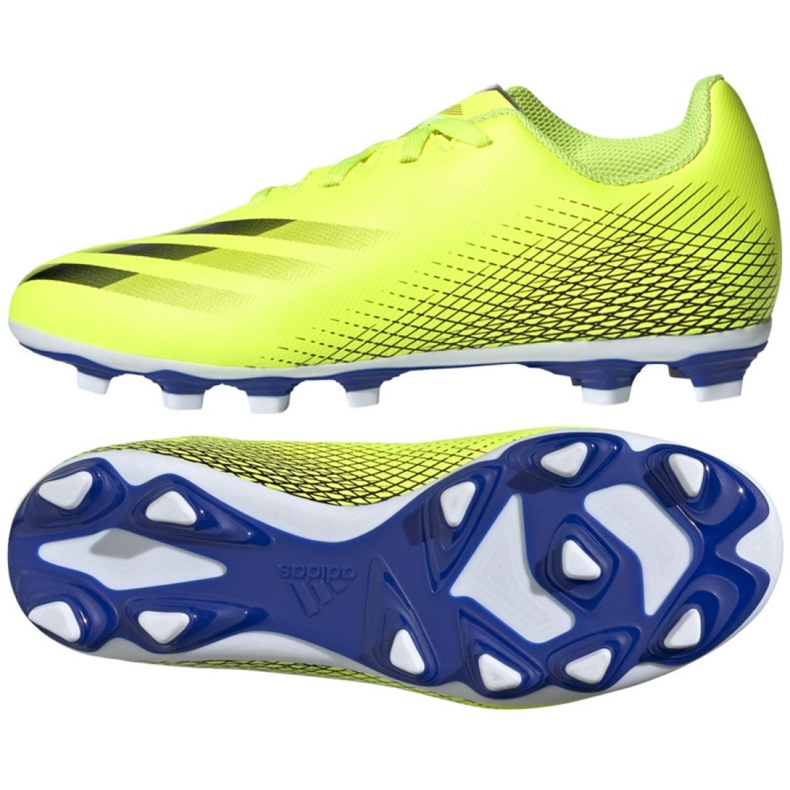 Adidas X Ghosted.4 FxG Jr FW6933 Fußballschuhe mehrfarbig gelb