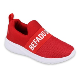 Befado Kinderschuhe 516Y081 weiß rot