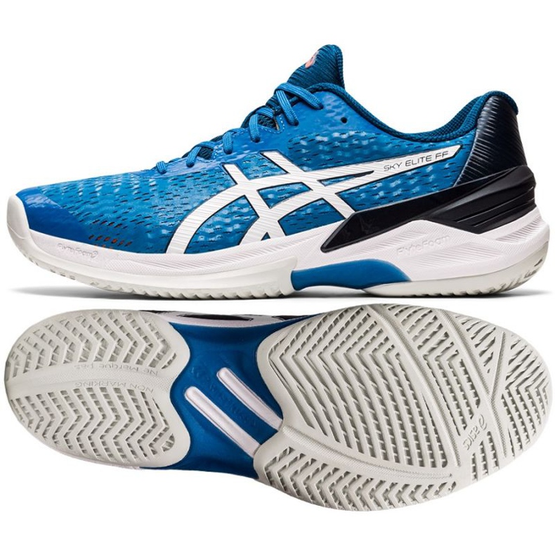 Asics Sky Elite Ff M 1051A031-404 Volleyballschuhe mehrfarbig blau