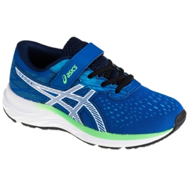 Asics Pre Excite 7 Ps Jr 1014A101-401 weiß navy blau blau