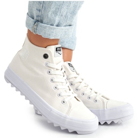 Hohe Sneakers für Damen Big Star FF274241 Weiß