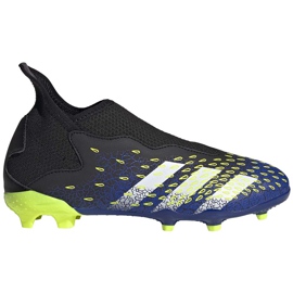 Fußballschuhe adidas Predator Freak.3 Ll Fg schwarz-grün-marineblau Junior FY0618