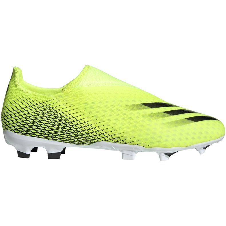 Adidas X Ghosted.3 Ll Fg Fußballschuhe Gelb-Schwarz FW6969