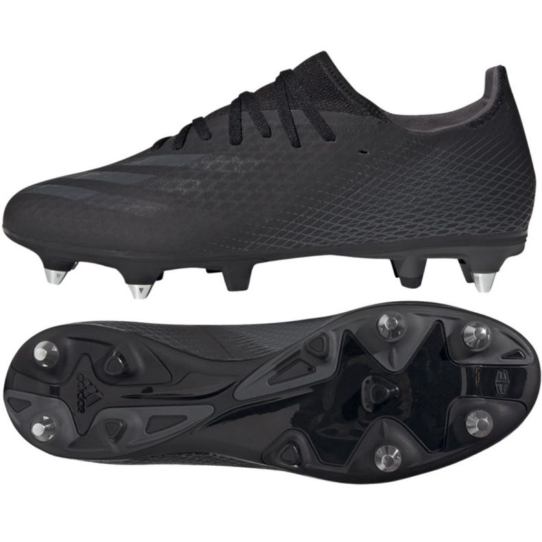 Adidas X Ghosted.3 Sg M FZ3727 Fußballschuhe mehrfarbig schwarz