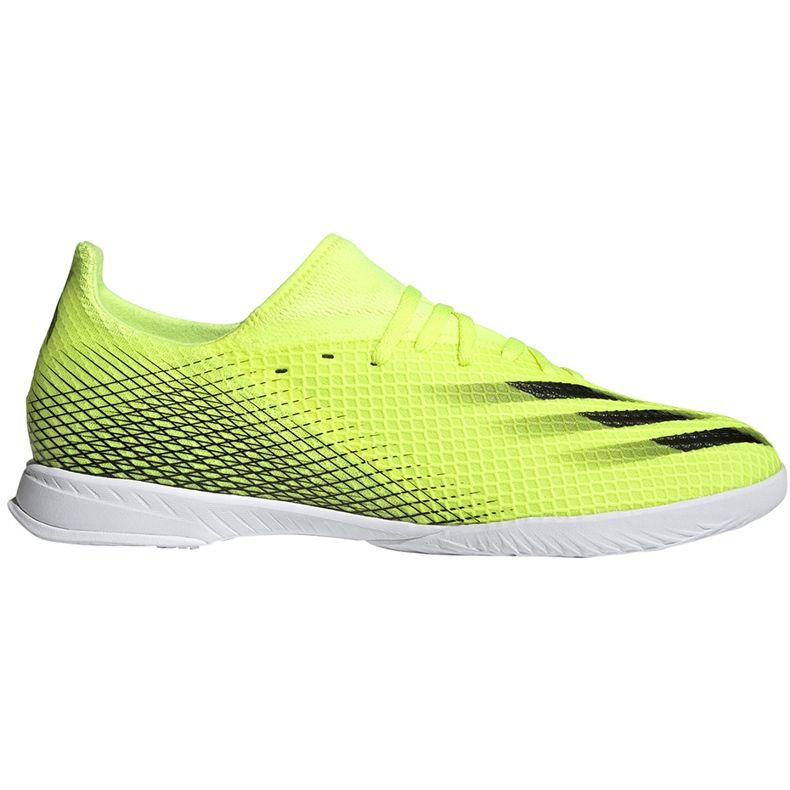 Adidas X Ghosted.3 In gelb-schwarz-weiß Fußballschuhe FW6937