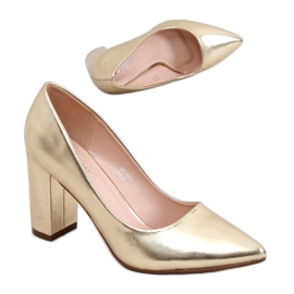 Pumps am Goldpfosten NF-65P Gold golden