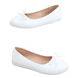 Weiße Damen Ballerinas YSD826 Weiß