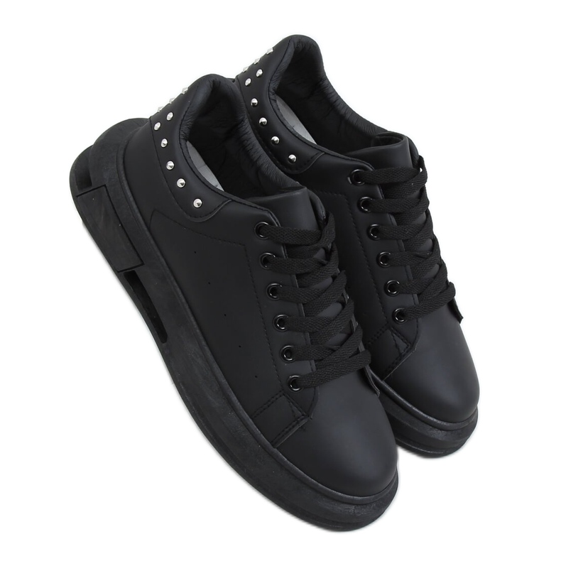 Schwarze Damen Sneaker SC36 All Black