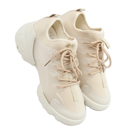 LA126P Beige-beige Sportschuhe
