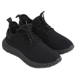 Schwarze NB392P All Black Socken Sportschuhe