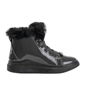 Graue Stiefel, isolierte Freemans-Stiefel