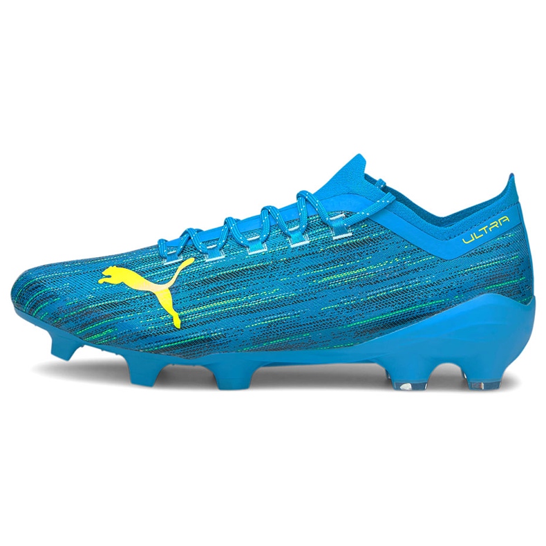 Fußballschuhe Puma Ultra 1.2 Fg Ag blau-gelb 106299 01