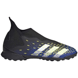 Adidas Predator Freak.3 Ll Tf Junior Fußballschuhe schwarz und weiß FY0997