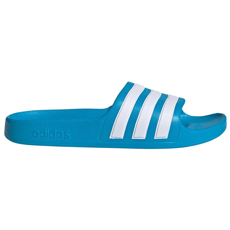 Adidas Adilette Aqua K Kinder Hausschuhe blau FY8071 weiß