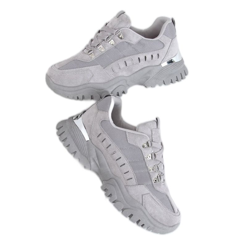 Graue Sportschuhe VL131P L.GRAY