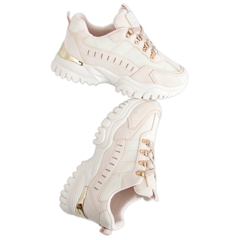 Beige Sportschuhe VL131P Beige