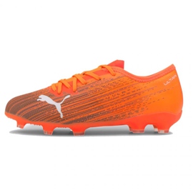 Fußballschuhe Puma Ultra 1.1 Fg Ag Jr 106097 01 mehrfarbig orangen und rottöne