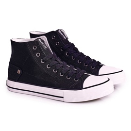 Klassische High-Top-Sneaker für Herren Big Star DD174249 Schwarz